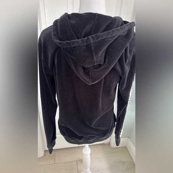 Authentic Spiritual Gangster Black Velour hoodie - Picture 8 of 13